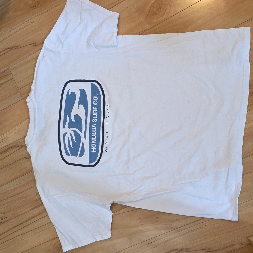 Vintage Y2K Honolua Surf Co. Maui T-shirt Logo Front & Back Mens/Unisex XL